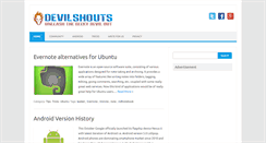 Desktop Screenshot of devilshouts.com